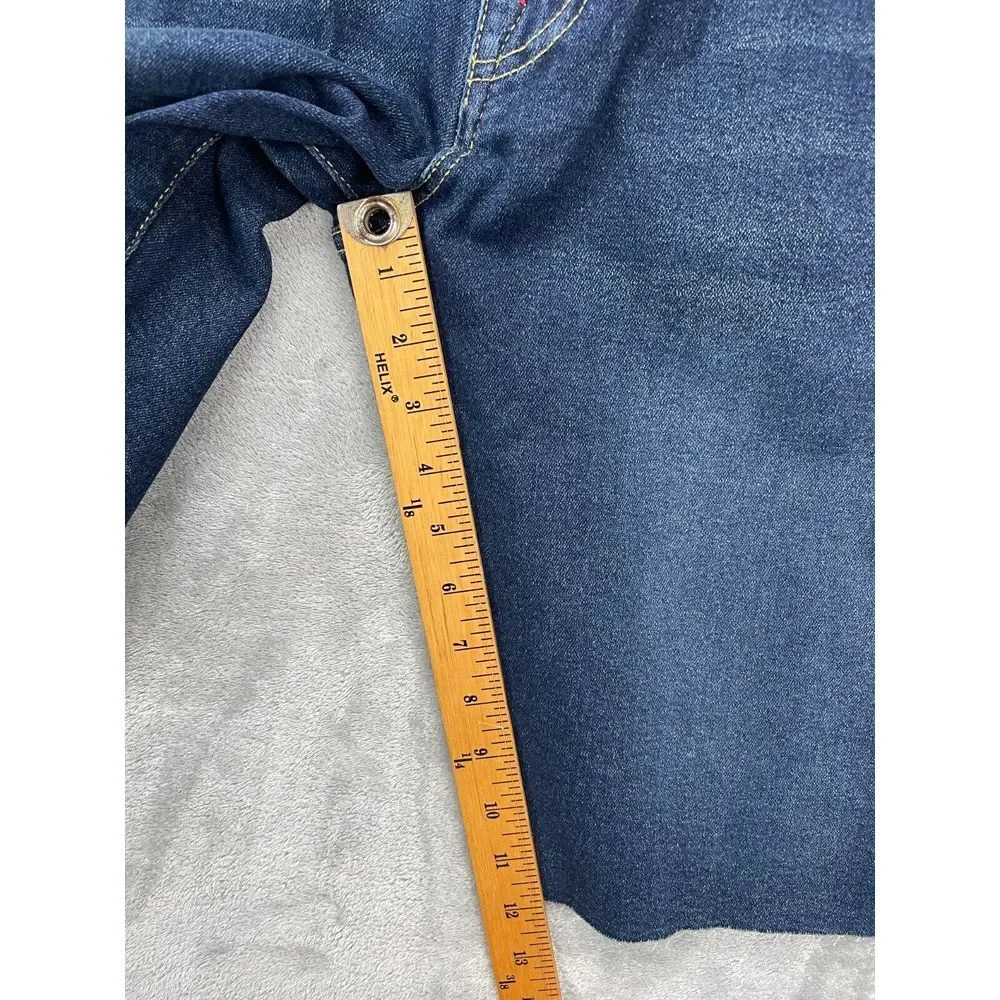 NWT True Religion Men's Ricky Relaxed Straight Shorts‎ 40 Raw Hem Stretch